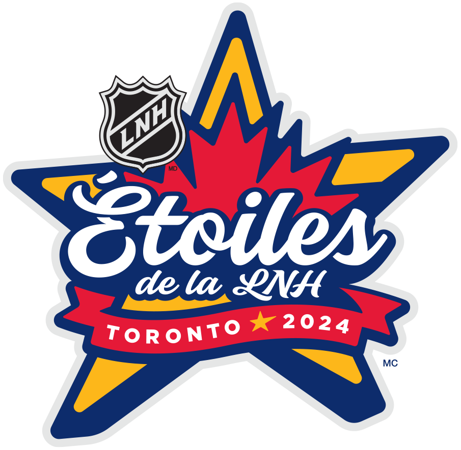 NHL All-Star Game 2024 Alt. Language Logo iron on heat transfer